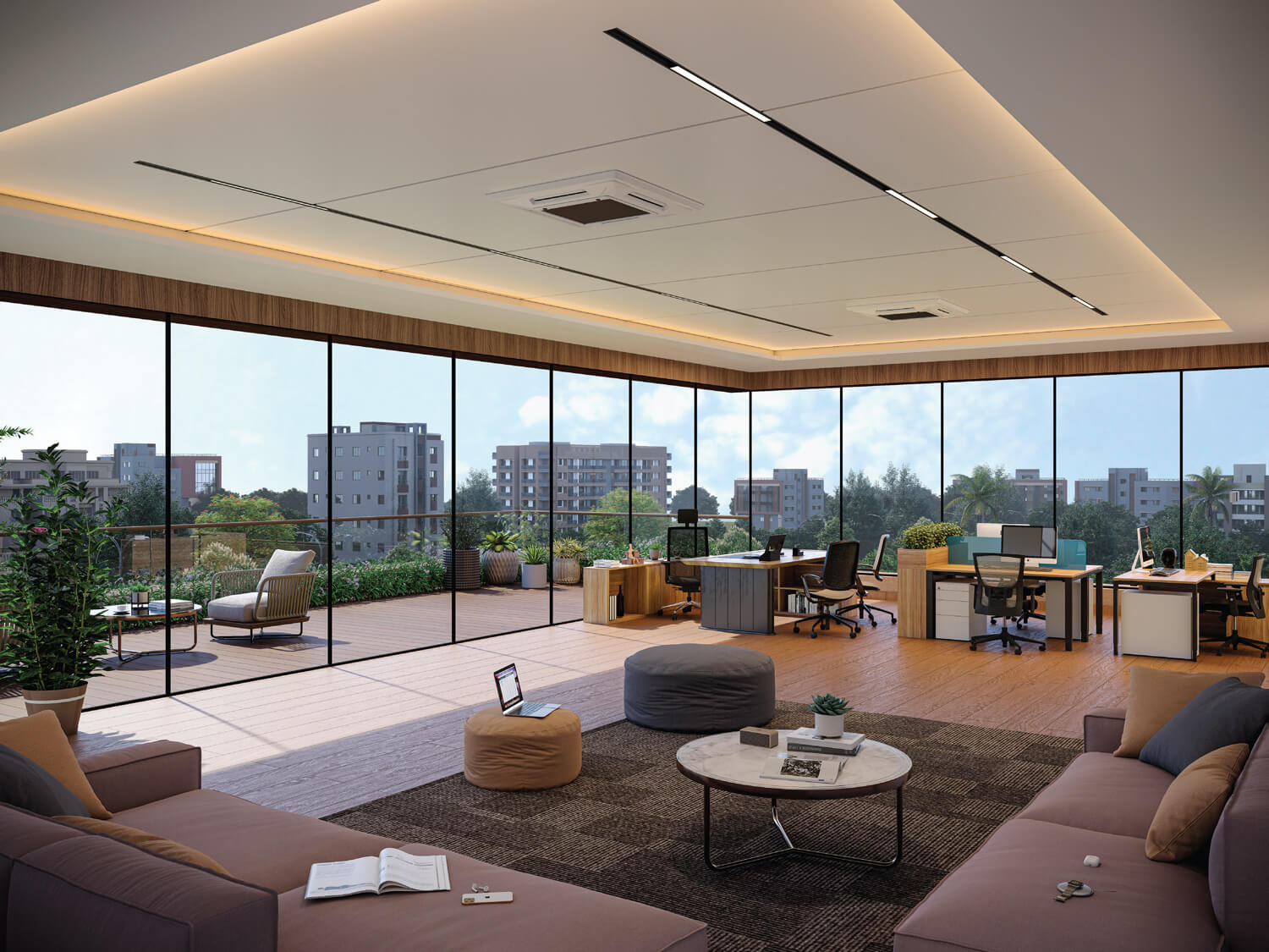 Auray One premium commercial building in Katargam, Surat