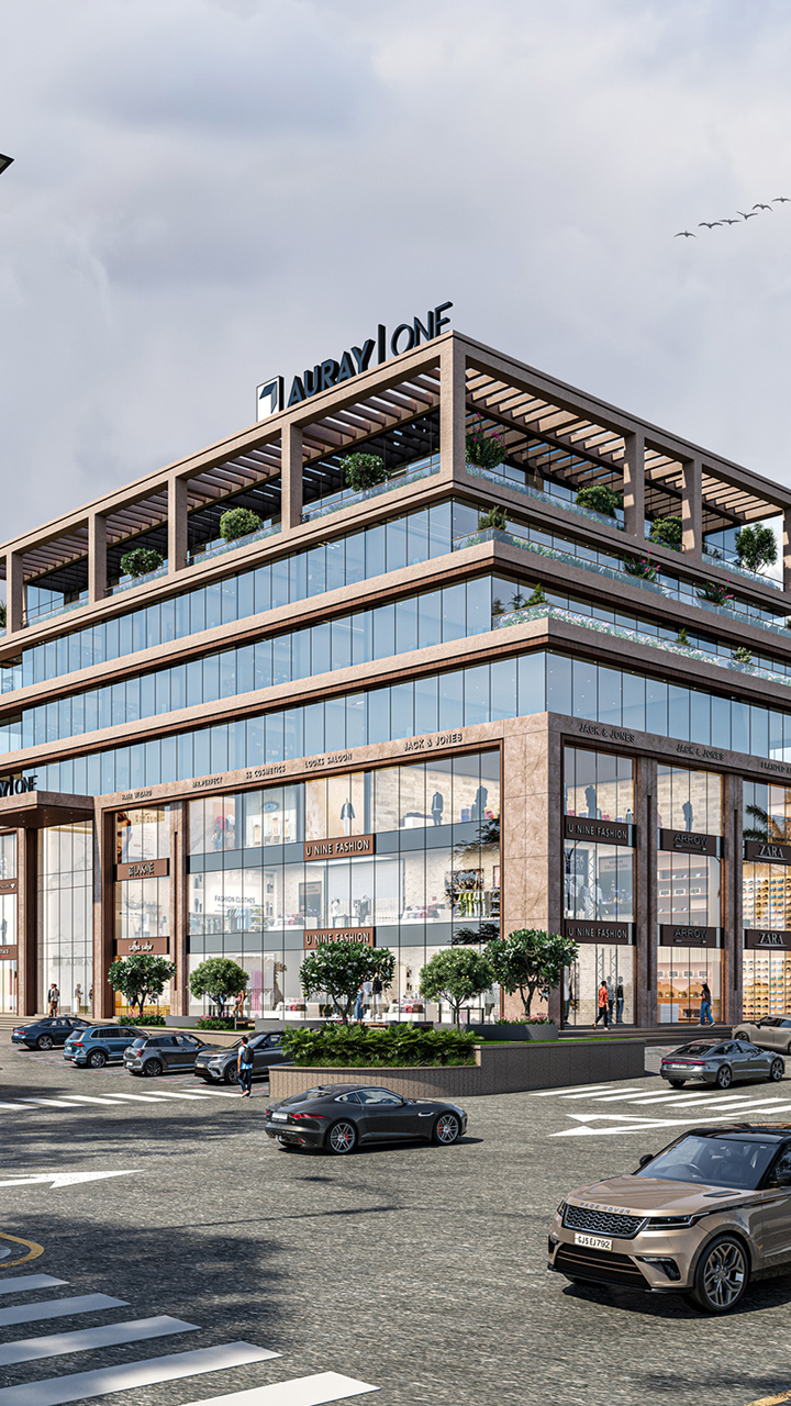 Auray One business and retail destination in Katargam